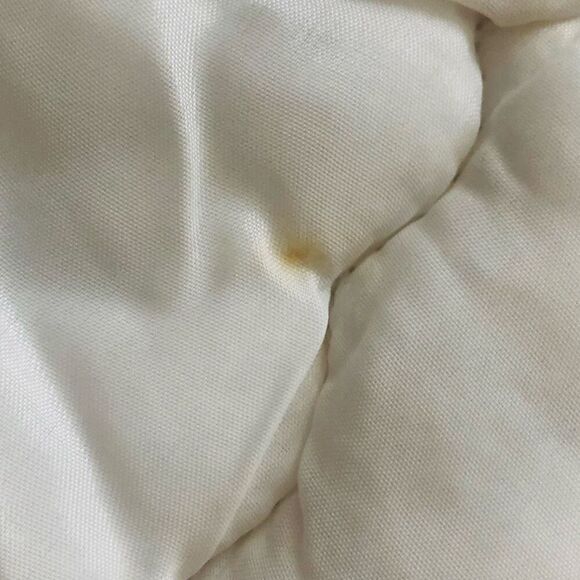 vintage baby blanket white sleeping blanket pastel ducks play mat soft - Picture 10 of 16